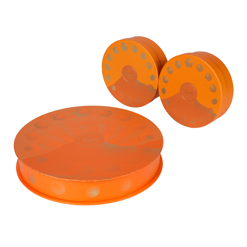 Sert neme dayanıklı yuvarlak şeker kutusu