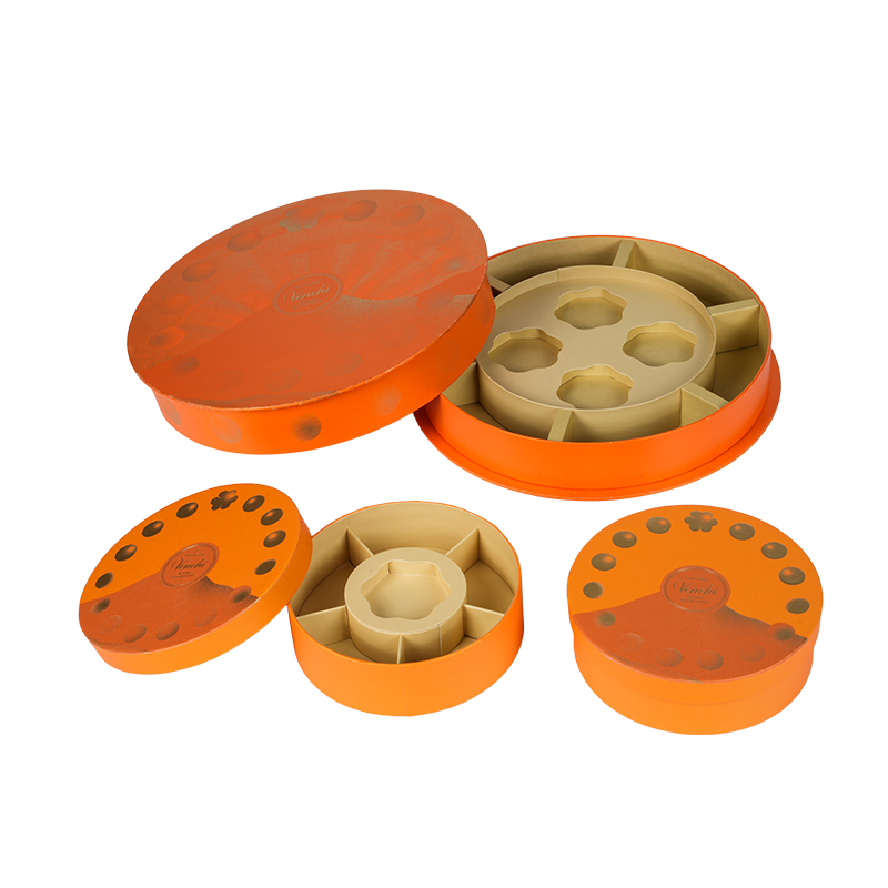 Sert neme dayanıklı yuvarlak şeker kutusu