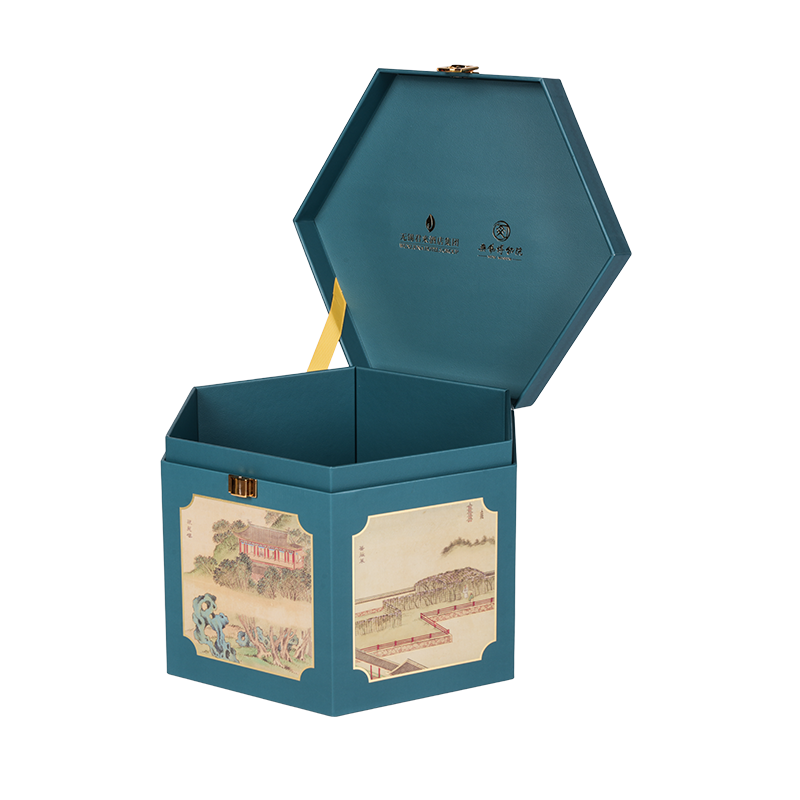 Sert çift kapılı kek paketleme kutusu