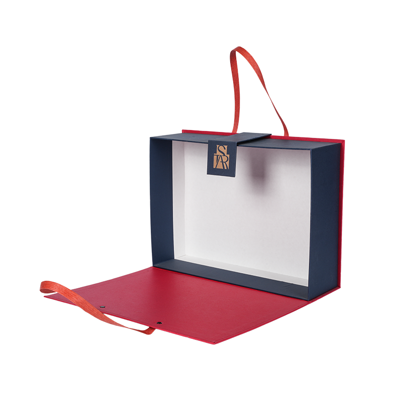 Ev tekstili ambalajları için kirlenme önleyici ve neme dayanıklı lamine kitap şekilli kağıt kutular