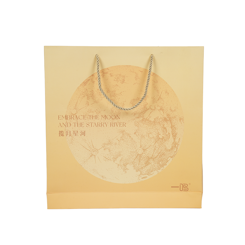 Suya dayanıklı saplı kraft/beyaz karton kek taşıma çantası