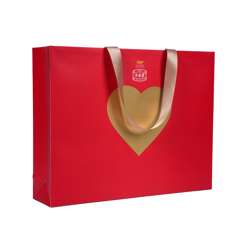 Yenilebilir yağlar için su geçirmez ve sıcak damgalı kraft kağıt taşıma çantası