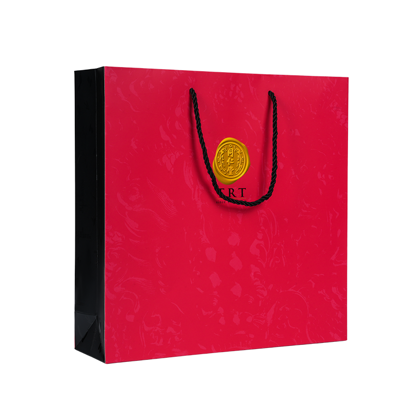 Sağlık takviyeleri için dikey tarzda beyaz karton taşıma çantası