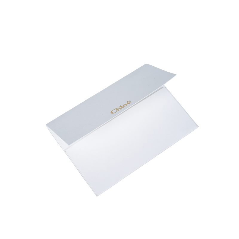 Giysi ambalajı için çift katmanlı beyaz karton askılı etiketler