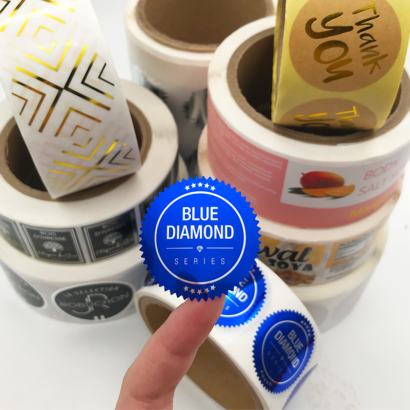 Kaplamalı kağıt yapışkanlı etiket