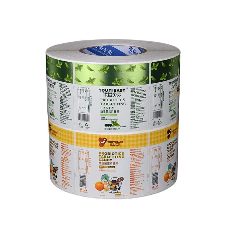 Kaplamalı kağıt yapışkanlı etiket