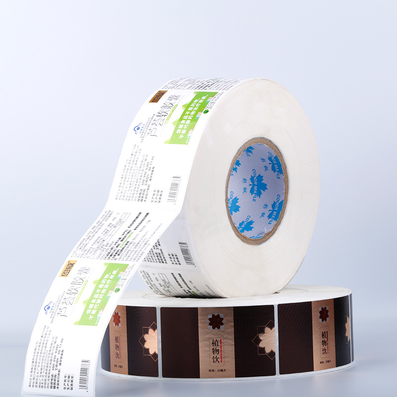 Sağlık takviyeleri için kendinden yapışkanlı etiketler